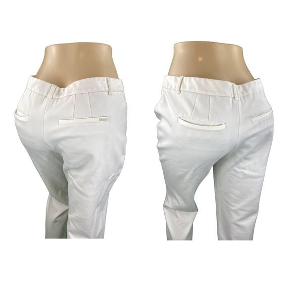 WHBM White Slim Ankle Pants - Picture 9 of 16